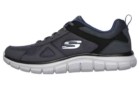 Кроссовки Track Lifestyle мужские с низким верхом темно-синие/серые Skechers