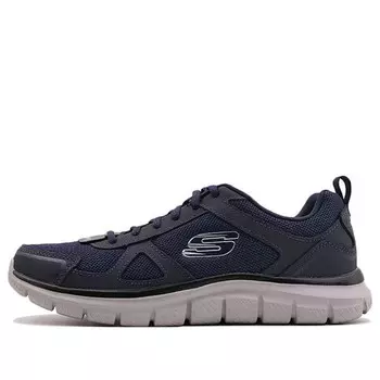 Кроссовки track low top running shoes navy Skechers, синий