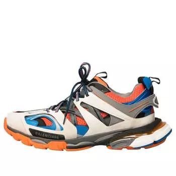 Кроссовки track sneaker 'orange grey' Balenciaga, белый