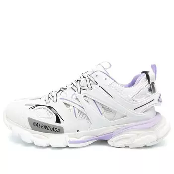 Кроссовки track sneaker 'white lilac' Balenciaga, белый