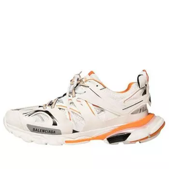 Кроссовки track sneaker 'white orange' Balenciaga, белый