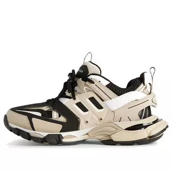 Кроссовки track sneakers 'beige and black mesh and nylon' Balenciaga, бежевый