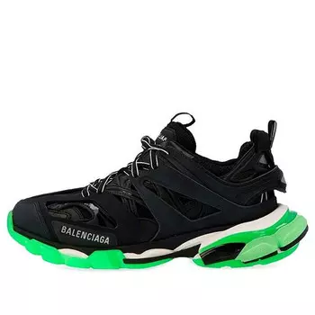 Кроссовки track trainer 'black glow' Balenciaga, черный