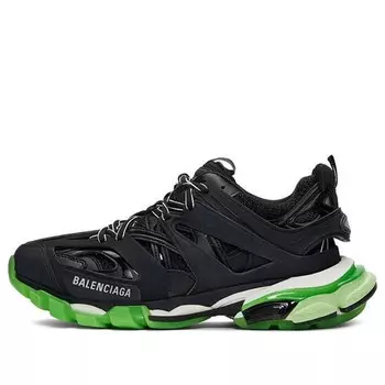 Кроссовки track trainer 'black glow' Balenciaga, черный