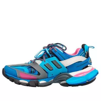 Кроссовки track trainer 'blue' Balenciaga, синий