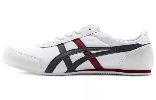 Кроссовки Track Trainer Lifestyle унисекс с низким верхом белого/черного/красного цвета Onitsuka Tiger