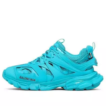 Кроссовки track trainer 'light blue' Balenciaga, голубой