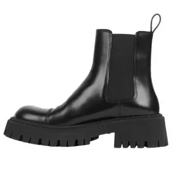 Кроссовки tractor 20mm boots 'black' Balenciaga, черный