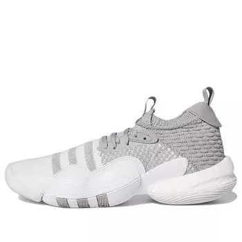 Кроссовки trae young 2 'grey moon' Adidas, белый