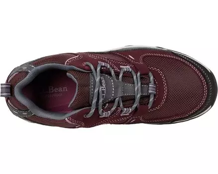 Кроссовки Trail Model Hiker 4 Waterproof Low L.L.Bean, бордовый