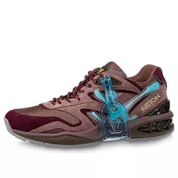 Кроссовки trail sneakers 'burgundy blue' Louis Vuitton, бургундия