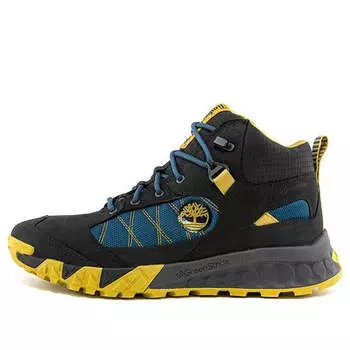 Кроссовки trailquest waterproof hiking boots 'black and yellow' Timberland, черный
