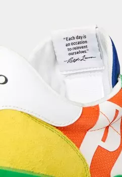 Кроссовки TRAIN 89 LOGO SUEDE & OXFORD SNEAKER Polo Ralph Lauren, мультиколор
