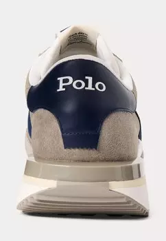 Кроссовки TRAIN 89 SUEDE-PANELED SNEAKER Ralph Lauren, серый