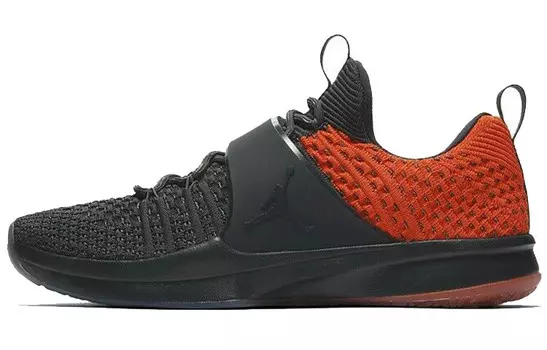 Кроссовки Trainer 2 Flyknit Антрацитово-оранжевый Jordan