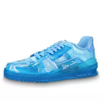 Кроссовки trainer sneakers 'blue pvc' Louis Vuitton, синий