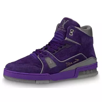 Кроссовки trainer sneakers 'purple grey' Louis Vuitton, фиолетовый