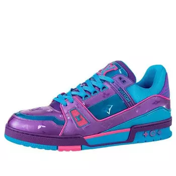 Кроссовки trainers 'blue purple pink' Louis Vuitton, синий