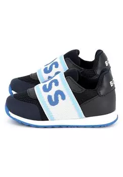 Кроссовки TRAINERS UNISEX BOSS Kidswear, темно-синий