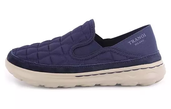 Кроссовки TRANOI Lifestyle Shoes Men Low-top Navy Blue, темно-синий