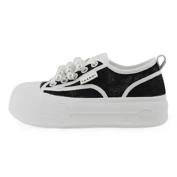 Кроссовки TRANOI Lifestyle Shoes Women's Low-top Black, черный