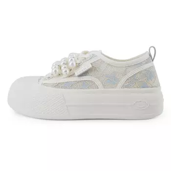 Кроссовки TRANOI Lifestyle Shoes Women's Low-top White, белый