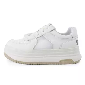 Кроссовки TRANOI Skateboarding Shoes Women's Low-top White, белый