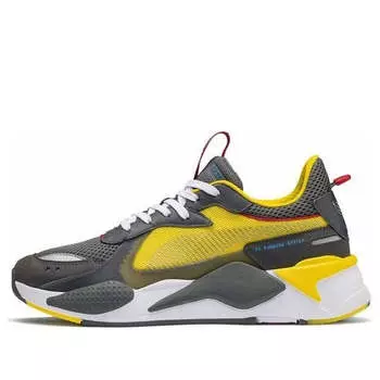 Кроссовки transformers x rs-x 'bumblebee' Puma, серый