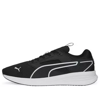Кроссовки transport cage 'black white' Puma, черный