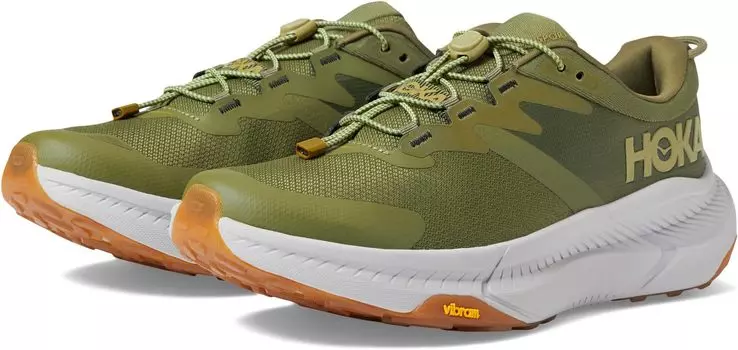 Кроссовки Transport Hoka, цвет Avocado/Harbor Mist