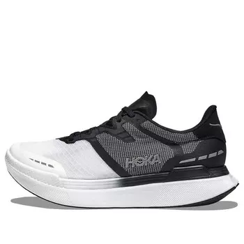 Кроссовки transport x 'black white' Hoka One One, черный