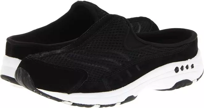 Кроссовки Traveltime Easy Spirit, цвет Black Suede/White