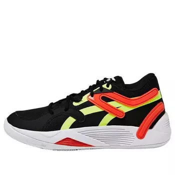 Кроссовки trc blaze court 'black cherry tomato' Puma, черный
