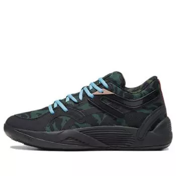 Кроссовки trc blaze court 'camo' Puma, черный