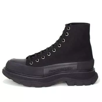 Кроссовки tread slick boot 'black' Alexander Mcqueen, черный