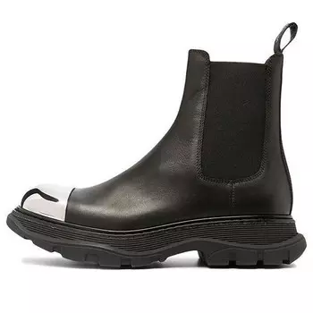 Кроссовки tread slick boot 'black silver' Alexander Mcqueen, черный
