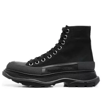 Кроссовки tread slick boots 'core black' Alexander Mcqueen, черный