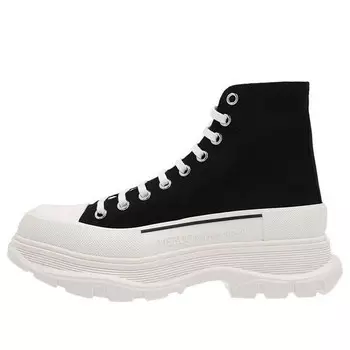 Кроссовки tread slick boots 'core black white' Alexander Mcqueen, черный