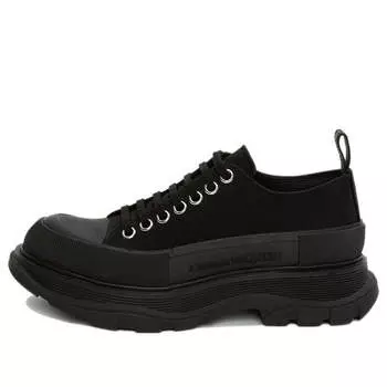 Кроссовки tread slick lace up 'black' Alexander Mcqueen, черный