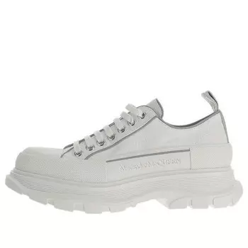 Кроссовки tread slick lace up shoes 'white grey' Alexander Mcqueen, белый