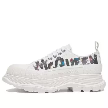 Кроссовки tread slick lace-up shoes 'white multi' Alexander Mcqueen, белый
