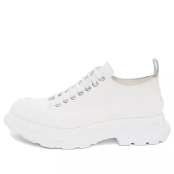 Кроссовки tread slick low lace up 'white' Alexander Mcqueen, белый