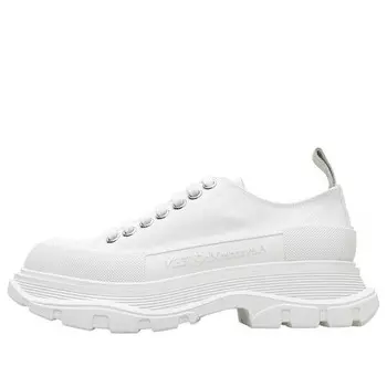 Кроссовки tread slick low lace up 'white white' Alexander Mcqueen, белый