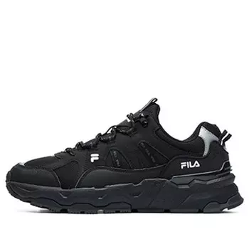 Кроссовки trek 1s low-top sports shoes black Fila, черный