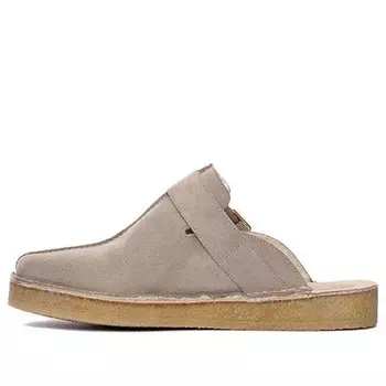 Кроссовки trek mule sand 'suede' Clarks, коричневый