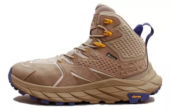 Кроссовки треккинговые Anacapa 2 Mid Gore-Tex Dune Elmwood Hoka One One, цвет Tan
