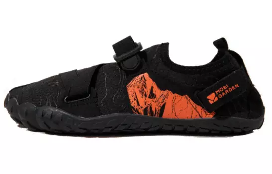 Кроссовки треккинговые унисекс Hiking / Trekking Shoes Unisex Low-Top Mobi Garden, цвет Night Black