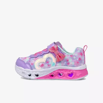 Кроссовки трепещут огнями сердечек Skechers, мультиколор