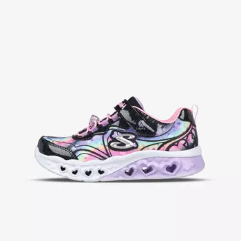 Кроссовки трепещут огнями сердечек Skechers, мультиколор