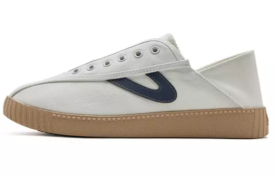 Кроссовки TRETORN Skateboarding Shoes Unisex Low-top White/Royal Blue, синий